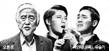  '명불허전' 오현경·'팬텀싱어' 백인태·유슬기
