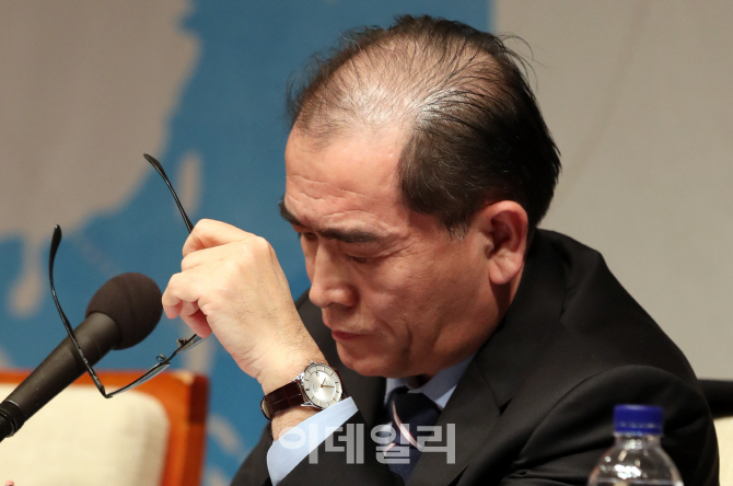 [포토]태영호 공사가 생각하는 동북아 안보 전망과 대한민국 선택은?