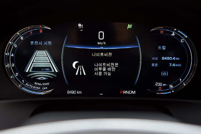 [포토] 어둠 속을 위한 캐딜락 CT6의 나이트 비전