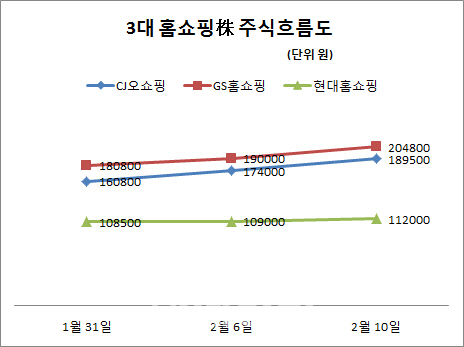 잊혀졌던 홈쇼핑株…침체터널 벗어나나