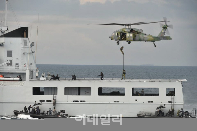 청해부대, EU해군 소말리아 해적 소탕 작전 첫 참가