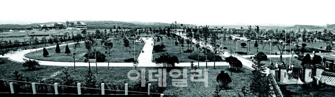 [포토] (서울 1974~78 모습) 도산공원 전경 1975년