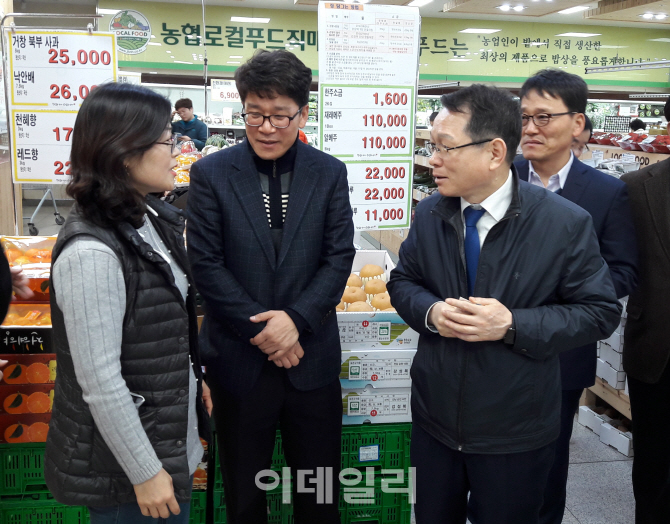 김원석 농협 농업경제대표, 산지·유통현장 찾아 '농심경영'