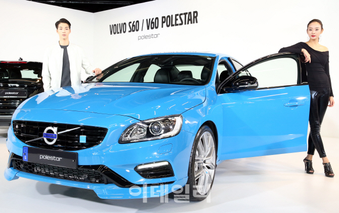 [포토]가장 빠른 볼보, 고성능 'S60-V60 폴스타' 한국 상륙