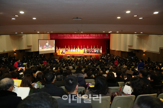 [포토]성신여대 2016학년도 학위수여식 개최