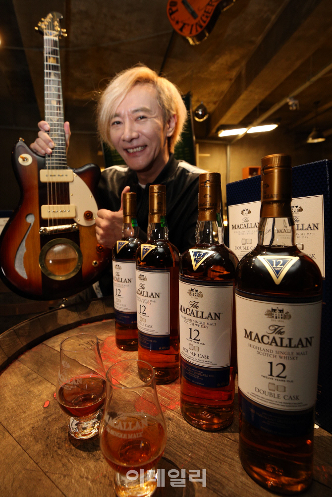 [포토]'맥캘란 더블캐스크 기타 선보이는 기타리스트 김세황'