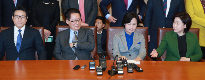 野4당 대표 특검연장법 직권상정 압박...각론에선 내분 조짐