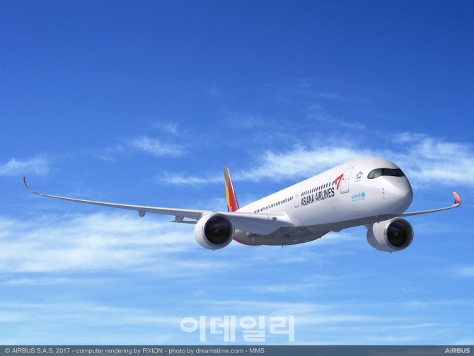 아시아나 A350, 업그레이드 된 이코노미석 판매… 3만~15만원 추가요금