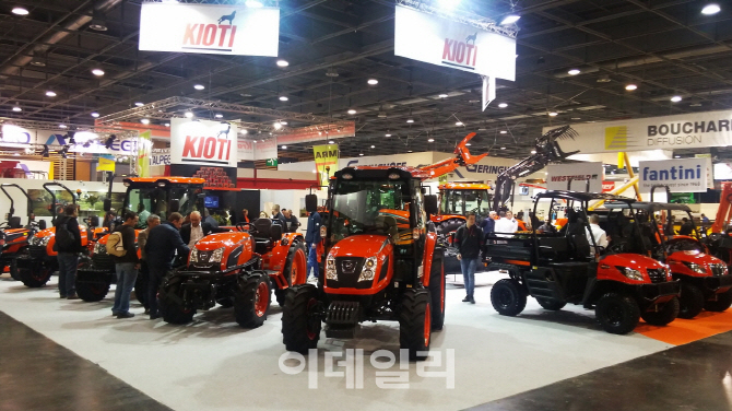 대동공업, 프랑스 국제 농기계 전시회 참가..성황리 마무리
