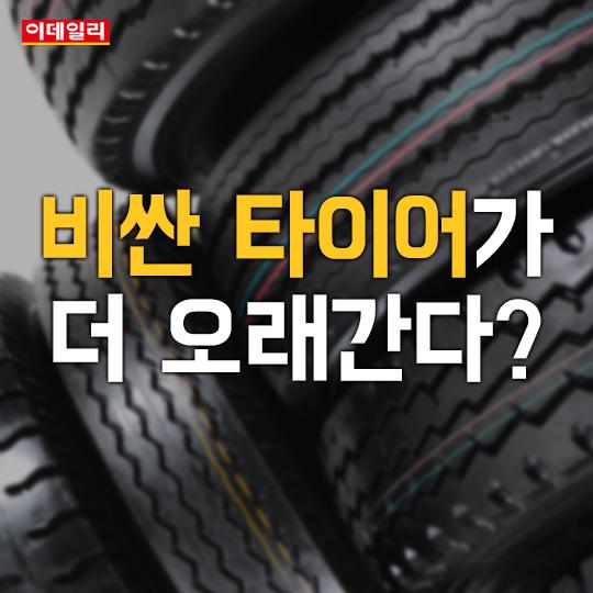 [카드뉴스] 비싼 타이어가 더 오래간다?