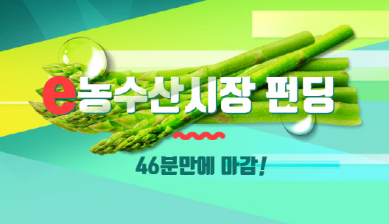 e농수산시장펀딩 1호, 연 수익률 16%, 투자 기간 4개월 - 뉴스 썸네일 이미지