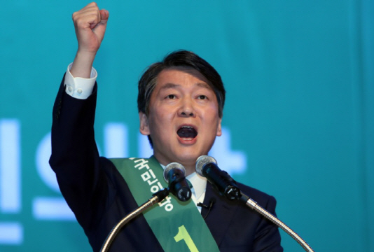 안철수, 전북 경선서 1위…득표율 73%(상보)