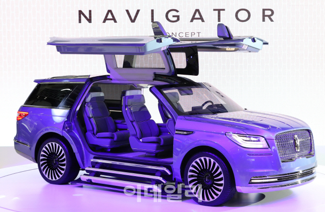 [포토]링컨, 날개달린 SUV '내비게이터 컨셉트' 공개