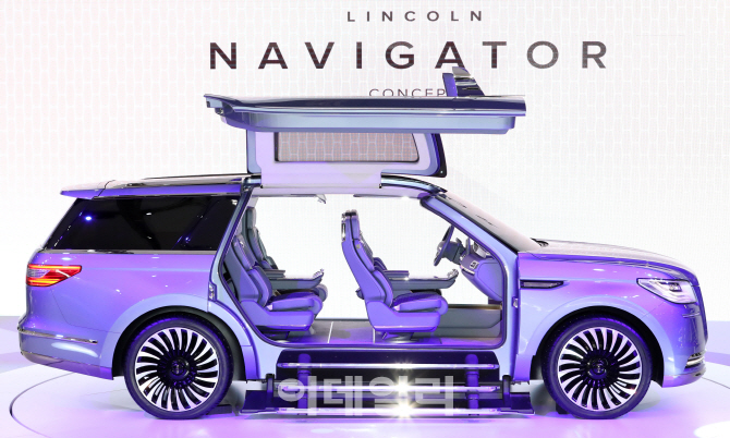 [포토]링컨, 날개달린 SUV '내비게이터 컨셉트'