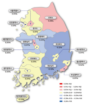 '일단 지켜보자'…3월 넷째주 아파트 매맷값, 0.01% 상승