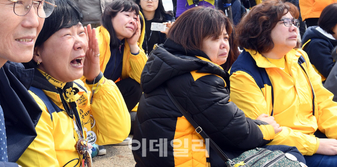 [포토] 오열하는 유가족