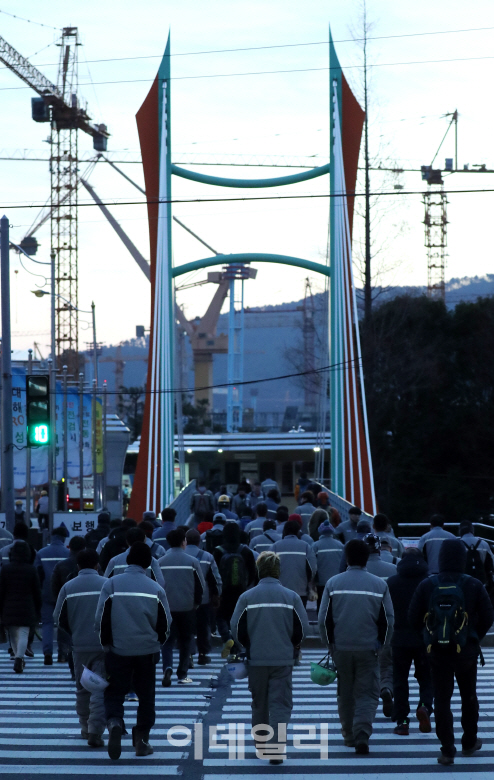 "P플랜시 조선산업 붕괴" 협력·기자재업체, 채무조정 수용 호소