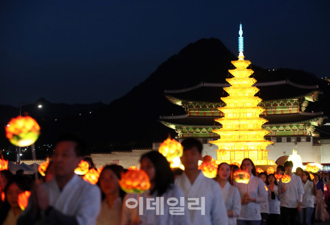 [포토]'봉축 점등식'