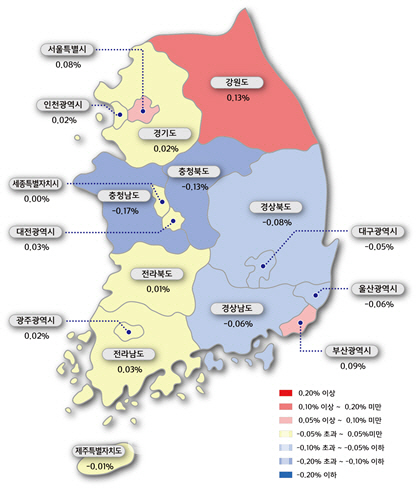 '대선 앞두고 관망세'.. 전국 아파트 매맷값 0.01% 상승