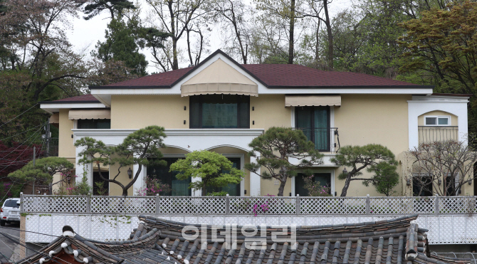 [포토]박근혜 전 대통령 내곡동 사저