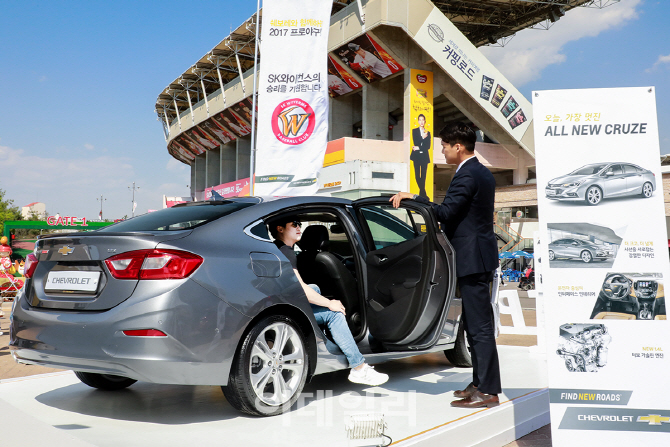 한국GM 쉐보레, 프로야구 마케팅 시동..7년째 후원