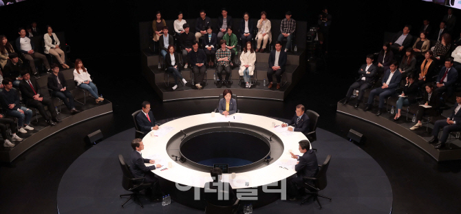 [포토]치열한 토론하는 대선후보들