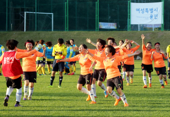 용인 줌마렐라 축구단, 전국대회 출전