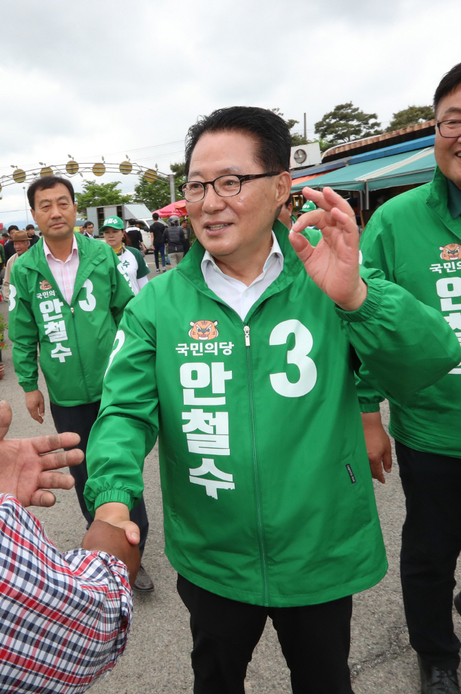 박지원 "안철수바람 살아났다…반드시 승리할 것"