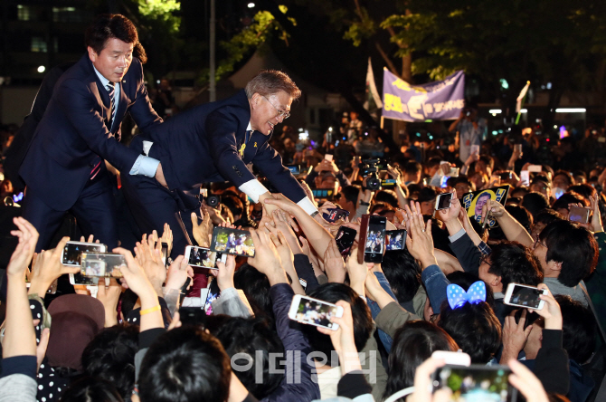 [포토]문재인, '시민들 속으로'