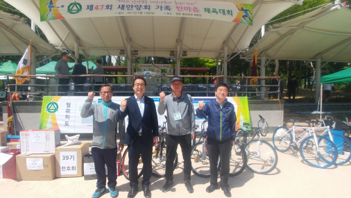 정기열 경기도의회 의장, 안양시장기 배드민턴대회 참석