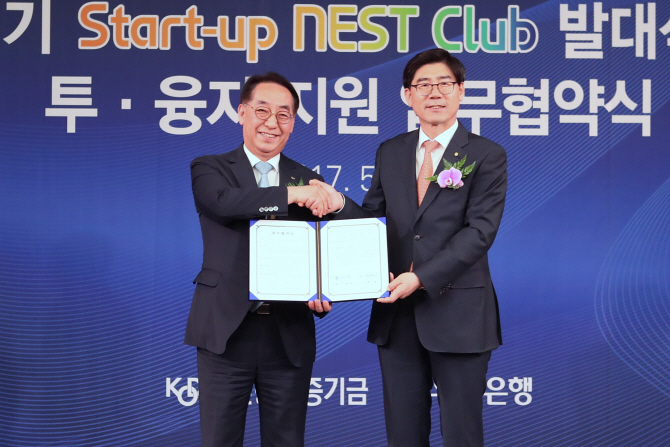 우리은행, 신용보증기금과 유망창업기업 투·융자 복합지원 협약