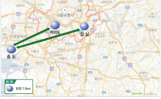 인천 송도~여의도·잠실역 출퇴근형 M-버스 9월부터 운행 예정