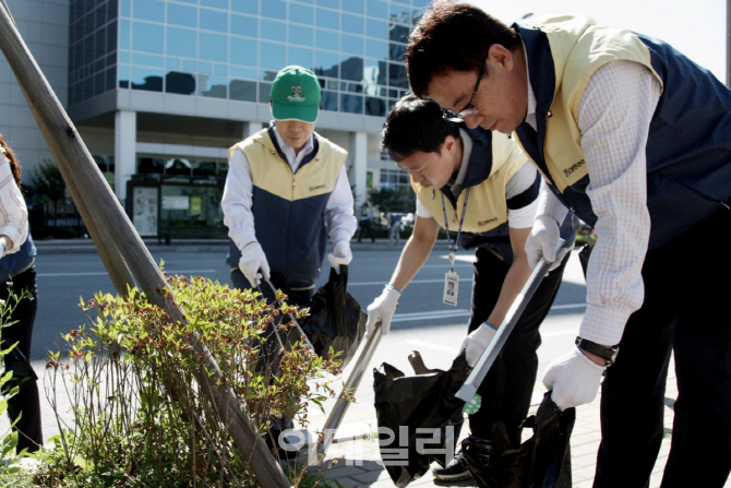 대한전선, 안양서 환경정화 봉사활동