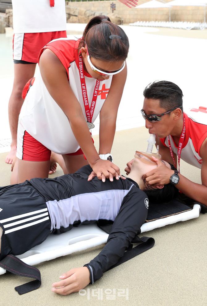 [포토]익수자 응급 CPR