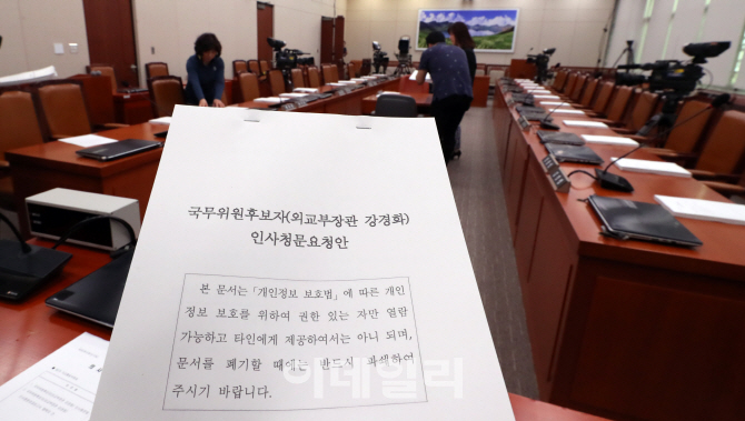 [포토]본격 인사청문회 정국 시작 앞둔 국회