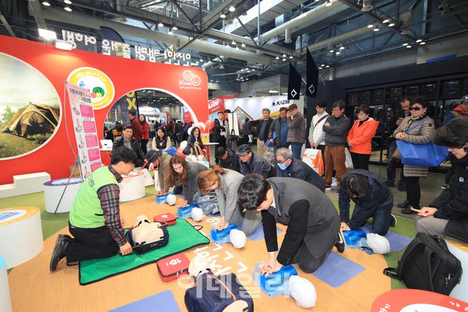 한국관광공사, 국제아웃도어 캠핑페스티벌 참가