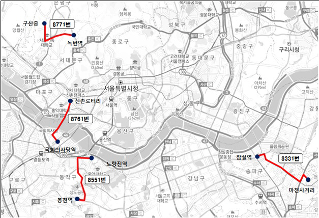 서울시, 26일부터 출근 맞춤버스 선봬