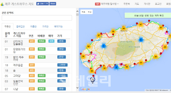 [e기업] 여행상자 "제주 게스트하우스 정보, 우리가 최고"