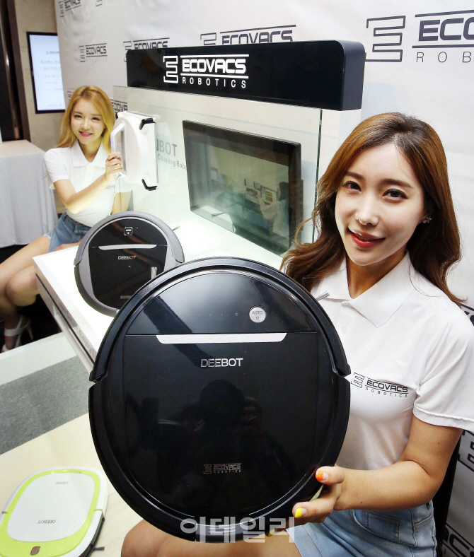 [포토]글로벌 가전 로봇청소기 에코백스, '한국 공식 진출'