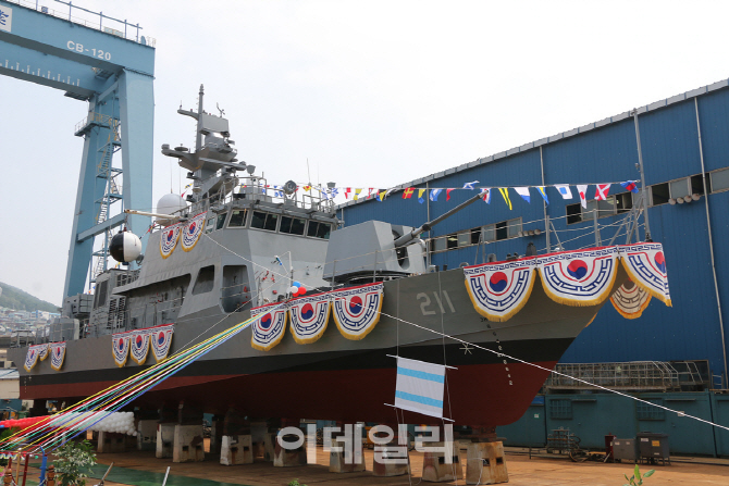 한진중공업, 해군 함정 9척 3500억원 규모 수주