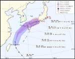 태풍 난마돌 경로, 경남 강타 `차바`와 유사..정부 긴급 대책회의