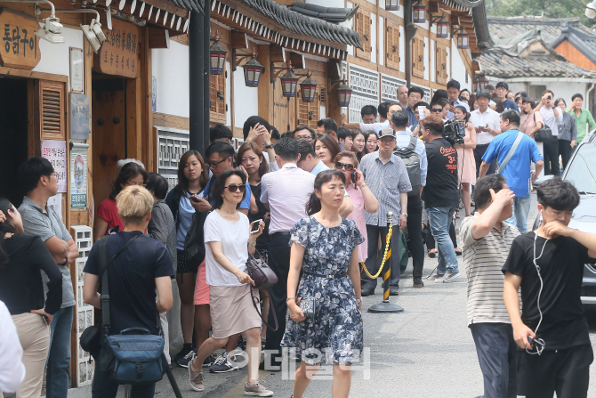 [포토]북적이는 삼계탕집