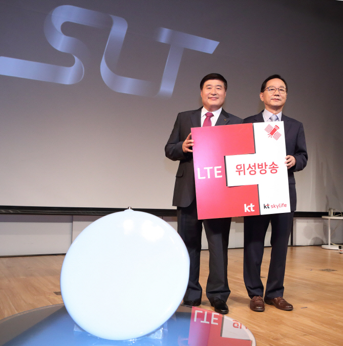 사람을 향한 따뜻한 기술..KT그룹, 터널서도 끊김없는 ‘LTE+위성’ TV 출시