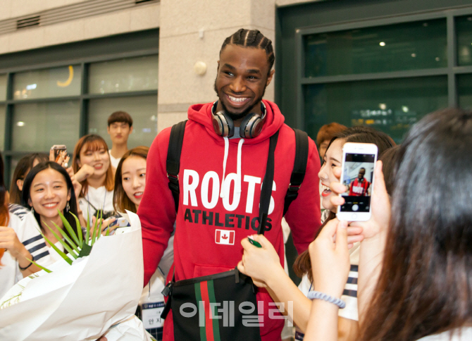 [포토] 한국 첫 방문한 앤드류 위긴스