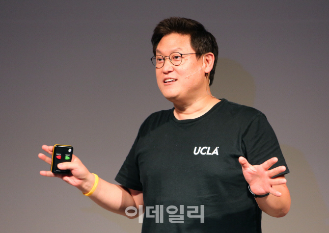 [포토]제주포럼서 강연하는 데니스 홍 UCLA 교수