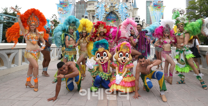 [포토]롯데월드 어드벤처에서 만나는 브라질
