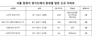 서울 집값 급등에..성남·고양·김포 등 경기도 아파트 뜬다