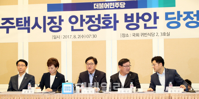 [포토]주택시장 안정화 방안, '모두발언하는 우원식 원내대표'