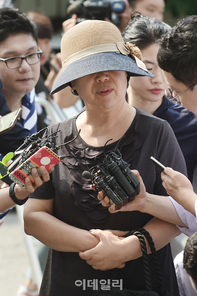 [포토]'공관병 갑질' 박찬주 대장 부인, '아들같이 생각했다'