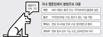 도 넘는 웹툰 불법 유포… 자구책 모색하는 웹툰 中企